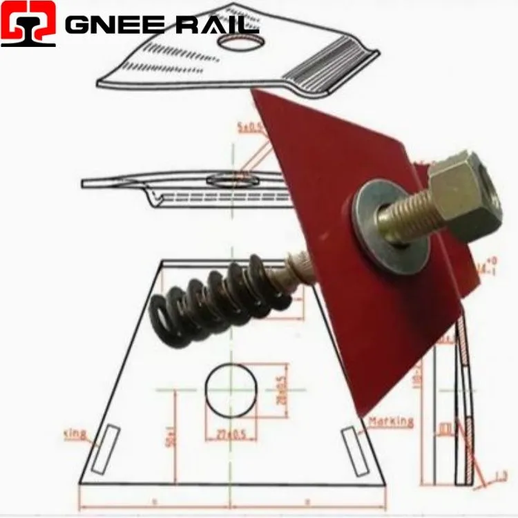 คลิป Nabla เหล็กกล้าคาร์บอน