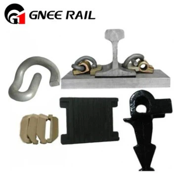 E type clip fastening system